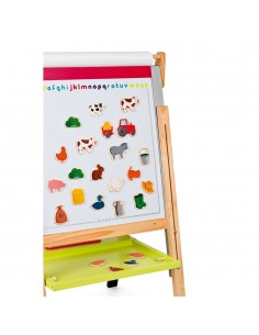Magnets 24 pcs - Ferme (bois) 2