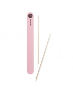 Kit lime à ongles rose...