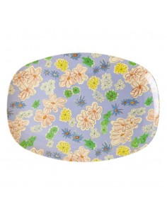 Assiette rectangulaire en...