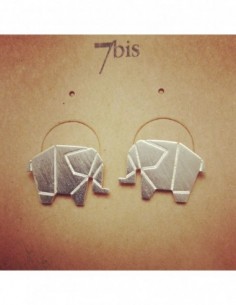 Boucle d'Oreilles Elephant...