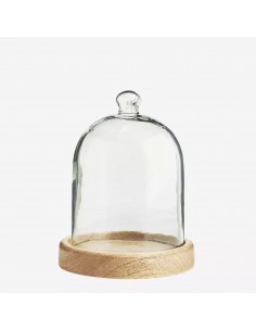 Cloche en verre avec une...