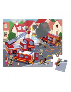 Janod Puzzle Pompiers 24... 2