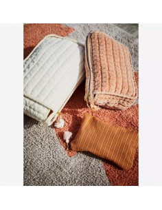 Pochette en coton rayé 2