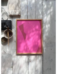 Affiche 30*40cm "Rouge"