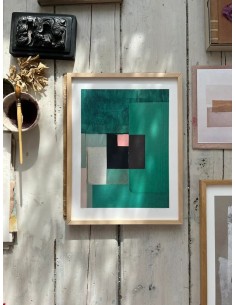 Affiche A4 "Emerald Green"