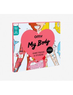 My body - Poster à sticker