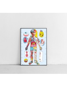 My body - Poster à sticker 2