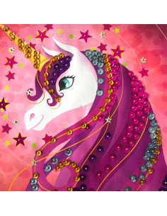 L'Art du Sequin - Licorne 2