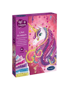 L'Art du Sequin - Licorne