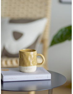 Neo Mug, Jaune, Grès