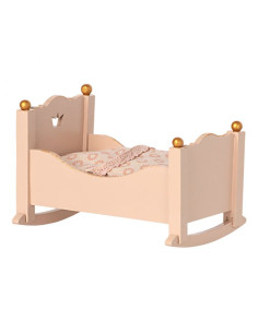Maileg Cradle, Baby mouse -...
