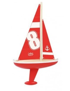 Voilier Regatta rouge 2
