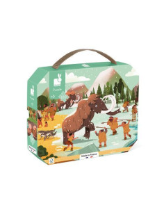 Puzzle préhistoire 100 pièces