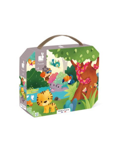 Puzzle les animaux sauvages...