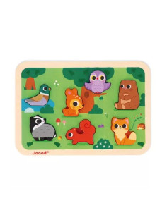 Chunky Puzzle Forêt 7 pièces