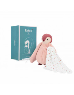 Peluche à bisous manchot Rose