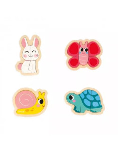 Janod 4 Puzzles Evolutifs...