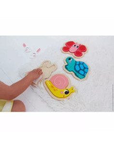 4 Puzzles Evolutifs Jardin 2