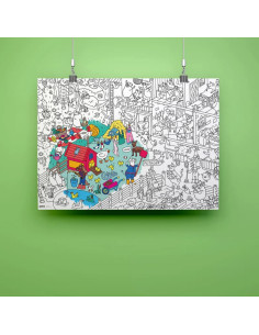 Poster géant Crazy Farm 2