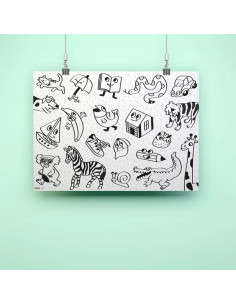 Poster géant My first art 2