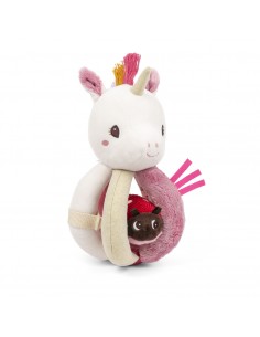 Hochet licorne à poignées -...