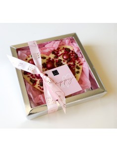 Coeur chocolat blanc - 110g 2