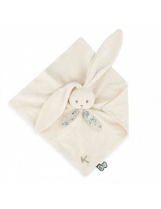 Doudou lapin Crème -...