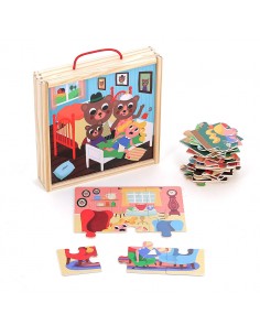 Vilac 4 puzzles Boucle...