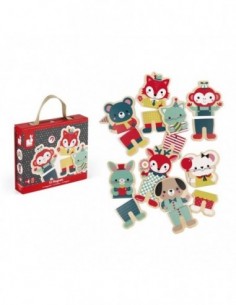 16 magnets baby forest