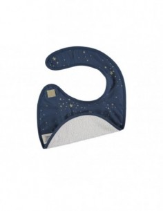 Bavoir Candy Gold stella Bleu nuit 2