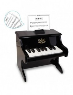 Piano noir 18 touches avec...