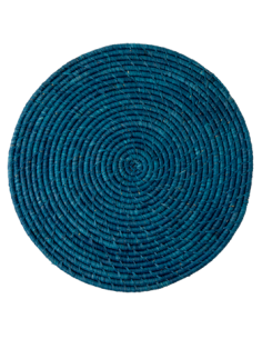 Set de Table Raffia Bleu Nuit
