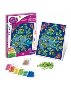Sequins & Colours Paon Art...