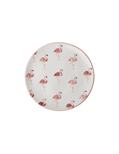 Assiette à dessert Flamand Rose