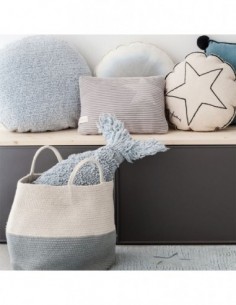 Panier ZOCO bleu vintage LORENA CANALS 2