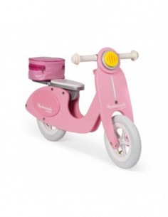Draisienne Scooter Rose Mademoiselle (bois)