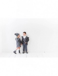 Robe Elise grise Ailes"... 2
