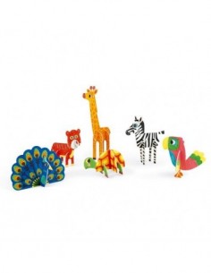 Animaux 3D à Colorier