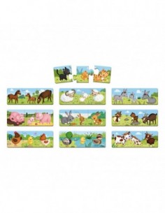 Jeu d'association - puzzle Trionimo 30 pièces