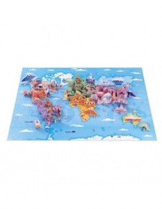 Les curiosités du monde - Puzzle Educatif 2