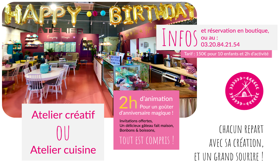 go&ucirc;ter d'anniversaire